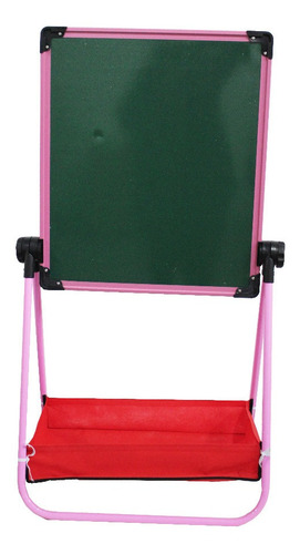 Juego Pizarra Didáctica Doble Niñas Xl Rosada/mitienda