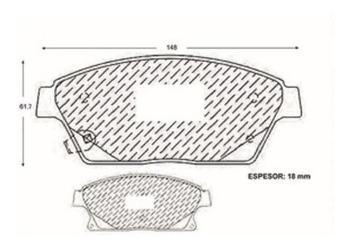 Pastillas De Freno Chevrolet Cruze Orlando Tracker Delantera