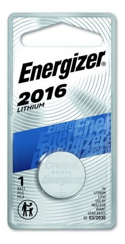 Pila De Litio Energizer Cr2016 Lithium - Energizer