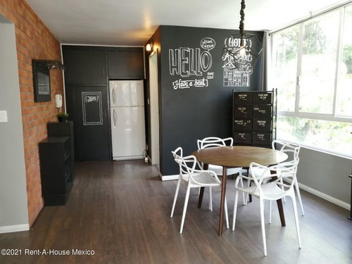 Imagen 11 de 14 de Departamento Amueblado En Renta En Polanco 2 Hab, 1 Baño. F.m