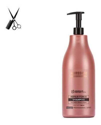Shampoo Hairssime Repair Force Cabello Dañado 1480ml Nutre