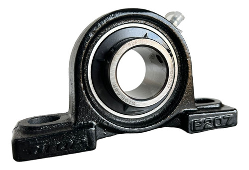 Mancal Pedestal Ucp 207 Com Rolamento Para Eixo 35 Mm