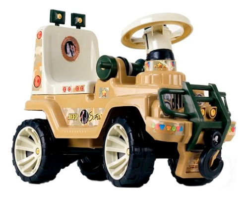 Carro Montable Jeep Niño Full Safari Grande 57cm Boy Toys 