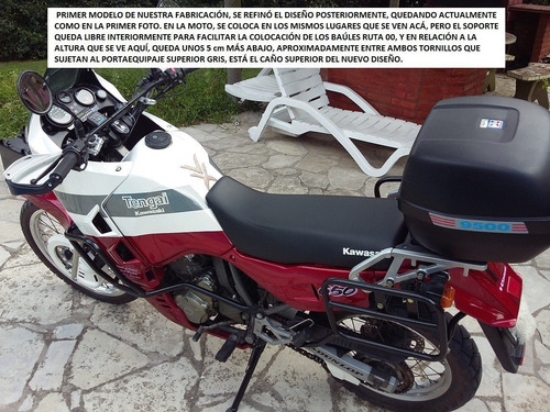 Soporte Lat. Baules Ronlaiver Kawasaki Klr 650 Tengai 89-95