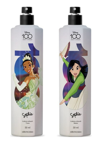 O Boticário Kit Duo Sophie Colônia Infantil Disney 100 2x50ml 