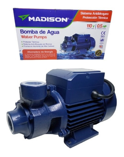 Bomba De Agua 1/2 Hp 110v Madison