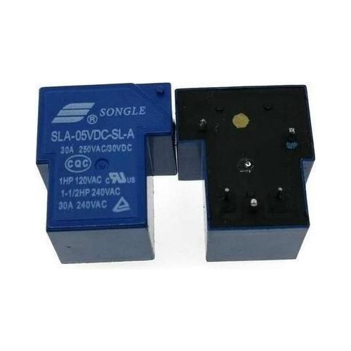 Rele Songle 5vdc-sl-a 5v Dc 30amp 5pines