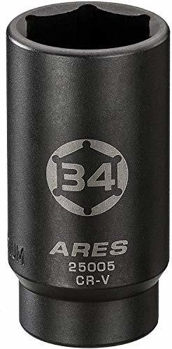 Ares 25005-1 2-inch Drive 6 Point Axle Nut