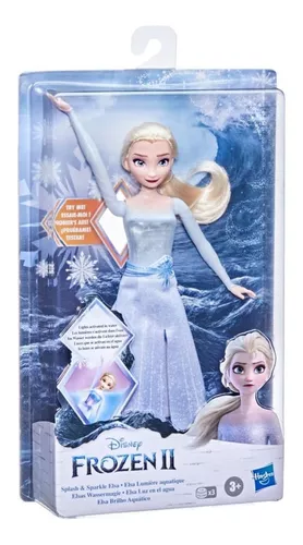 Boneca Frozen 2 - Elsa Brilho Aquático Hasbro