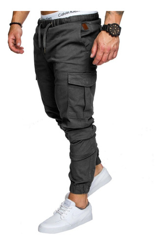 Joggers Pantalón Cargo Adulto De Varón