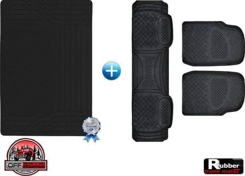 Tapetes 3pz + Tapete Cajuela Rd  Jeep Wrangler Sport 2011