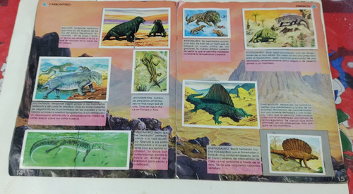 Álbum Dinosaurios Salo (Usado)
