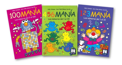 ** Combo 3 Libros 123mania + 456mania + 100mania ** Numeros