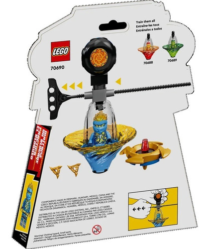 Lego Ninjago Entrenamiento Ninja Spinjitzu Jay