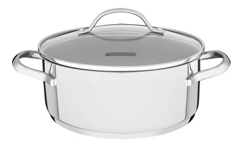 Panela Tramontina Aço Inox Solar Ceramic 16cm 1,4l