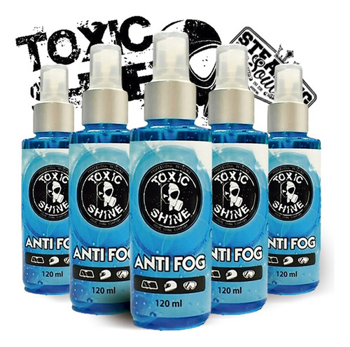 Toxic Shine | Anti Fog | Anti Empañante / Desempañante 120cc