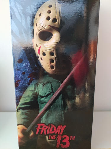 Imagen 6 de 6 de Figura Jason 15'' Friday The 13th Con Sonido Original Mezco