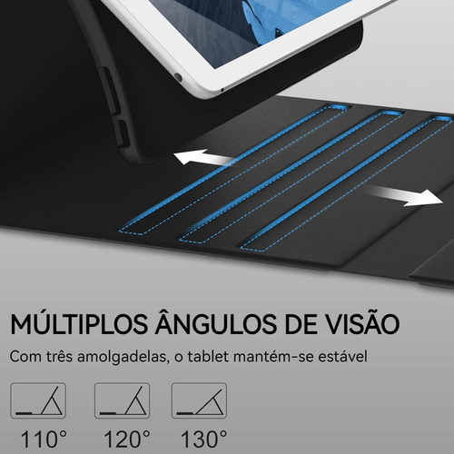Teclado, Funda Y Ratón Para iPad 6ª Generación De 9,7 Pulgad