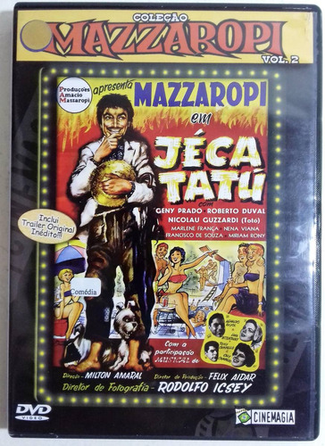 Dvd Jéca Tatu - Coleção Mazzaropi Vol 2 - Original