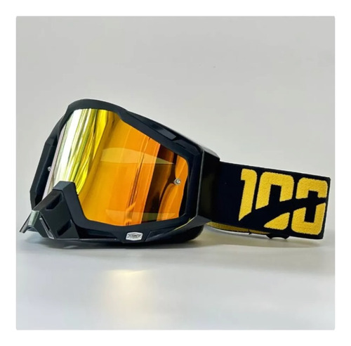 Gafas Antiparra Lente Polarizado Motocross Mtb 100%