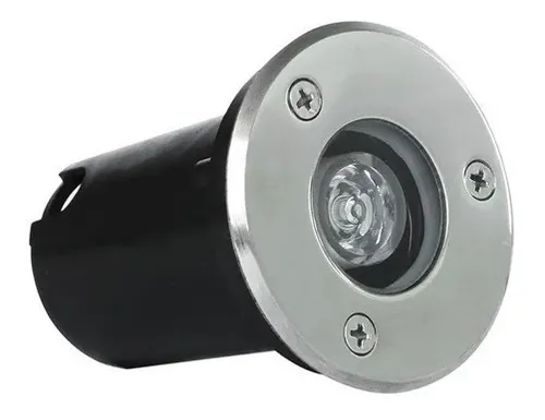 comprar 5 Spot Balizador  Jardim Piso Escadas 1w  Embutir Branco