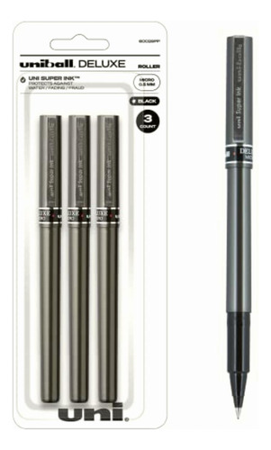Uni-ball Deluxe Bolígrafos De Punta Redonda (0.7 mm),
