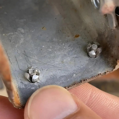100 Piezas De Remaches De Aleación De Aluminio Hammer Drive