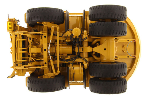 Miniatura Detalhada 1/50 Caterpillar 798 Caminhão Mineração Cor Amarelo
