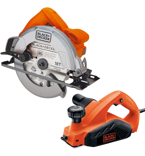 Cepillo 650w + Sierra 1400w Black+decker 7698-cs1004