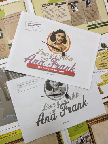 Imagen 3 de 6 de Leer Y Escribir Con Ana Frank (cuadernos 1 Y 2) (exclusivo)