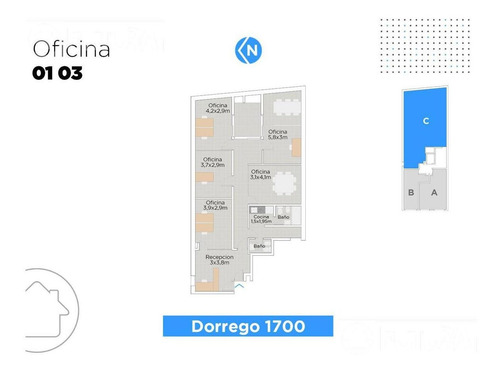 Imagen 2 de 12 de Venta Oficina Comercial. Rosario. Abasto