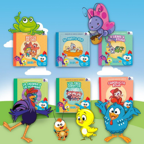 La Gallina Pintadita: Colección De 6 Cuentos Infantiles