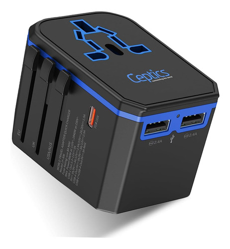 Adaptador De Corriente Ceptics International, Tipo Usb Para