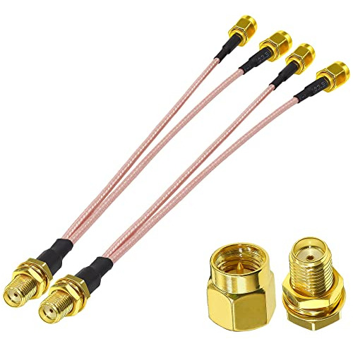 Cable Coaxial Sma Hembra Doble Sma Macho. Cable Divisor...