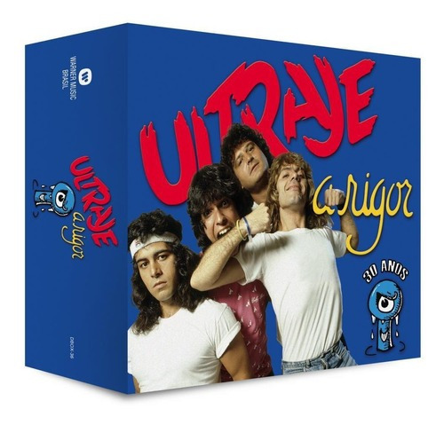 Box Ultraje A Rigor - Box 5 Cds - 30 Anos