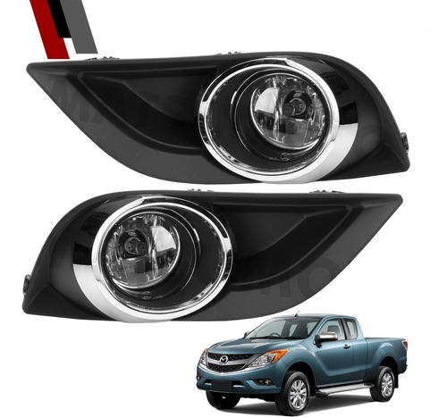 Neblineros Matsumoto Para Mazda Bt50 2013 - 2020 + Luces Led