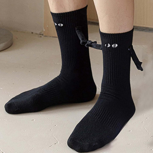 D 2 Pares Calcetines Con Imán,calcetines Con Manitas Y Ojos