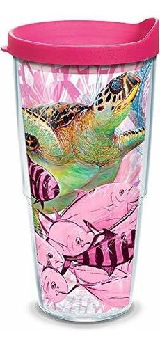 Tervis Guy Harvey Breast Cancer Awareness Turtles Insulated 