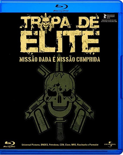 Blu Ray Tropa De Elite Missao Dada E Missao Cumprida