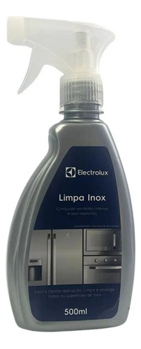 Limpa Inox 500 Ml Fogão Refrigerador A12390701 Electrolux