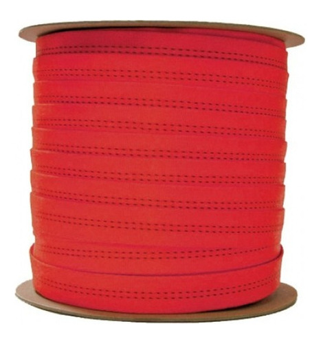 Cinta Tubular Seguridad Anclaje Rescate 1 PuLG 10mt Sterling Color Rojo