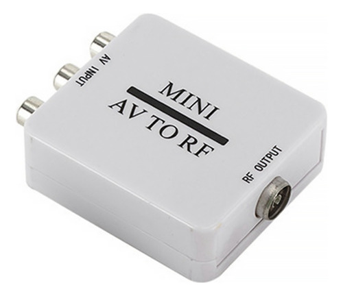 Para Cabo De Vídeo Composto Rca/a/v Para Rf/coaxial/coaxial