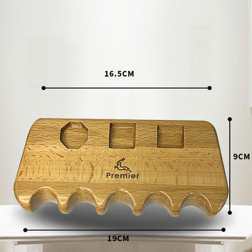 Soporte De Reposo De Billar Almacenamiento De 5 Cue 9cmx19cm
