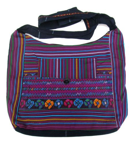 Morral Bandolera Guitarra Norteña De Telar En Mamakolla