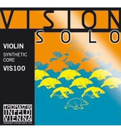 Juego De Cuerdas P. Violín 4/4, Thomastik Vision Solo Vis100