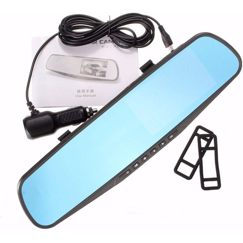 Doble Camara Espejo Retrovisor + Cámara Retroceso, 4.3 PuLG