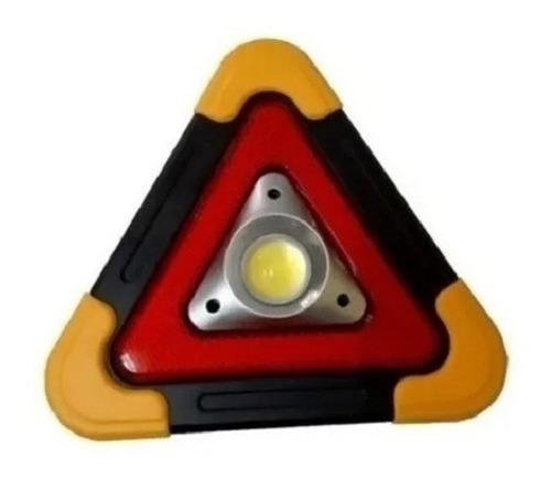 Triângulo Carro Led Luz Sinalizador Segurança Emergência