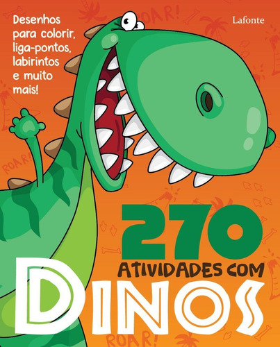 Livro 270 Atividades Com Dinos