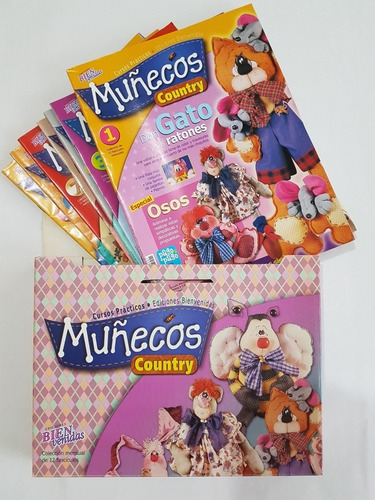 Colección De Revistas De Muñequería Con Moldes