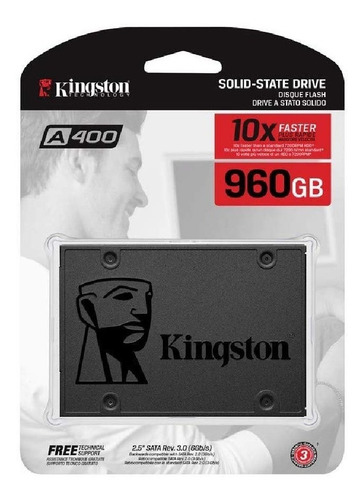 Imagen 2 de 4 de Disco Duro Solido Ssd Kingston 960gb 500 Mb/s Sata New